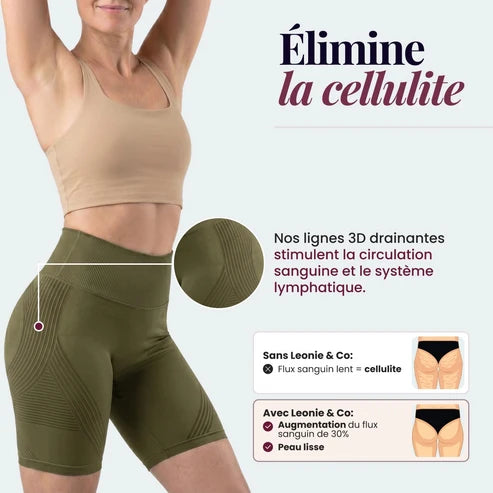 Short 3D | Vert Olive