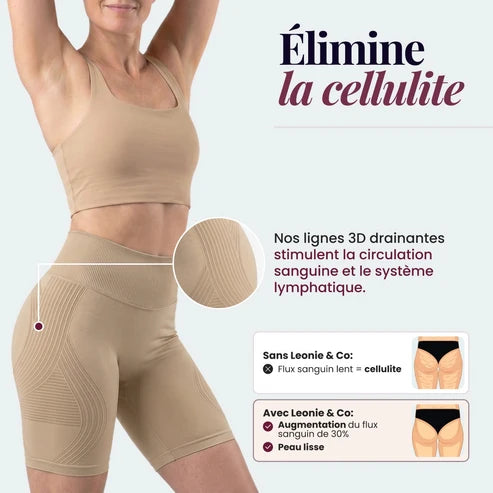 Short 3D | Beige