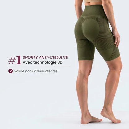 Short 3D | Vert Olive