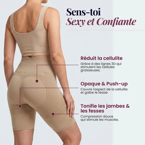 Short 3D | Beige