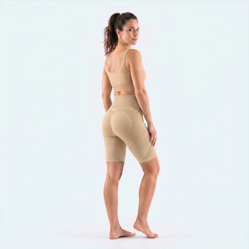 Short 3D | Beige
