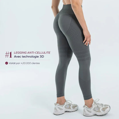 Legging 3D | Gris Foncé