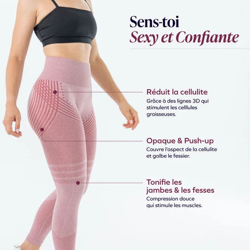 Legging 3D | Rose Pastel