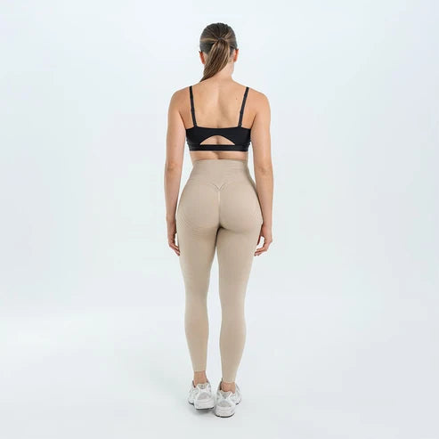 Legging 3D Anti-Cellulite Beige